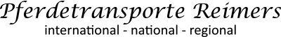 Pferdetransporte